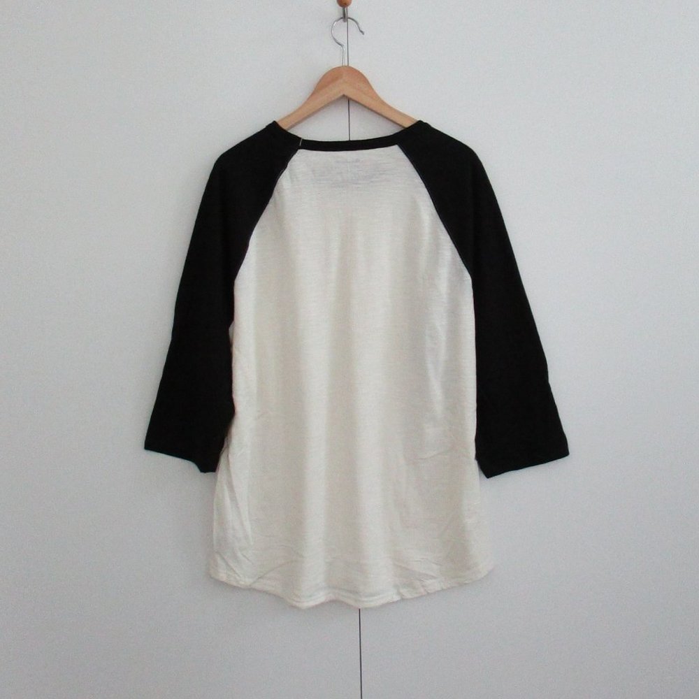 Champion Baseball Tshirt Raglan Size XL - Picture 3 of 12